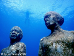 Viscissitudes, part of the grenada underwater sculpture park by Jason Taylor 